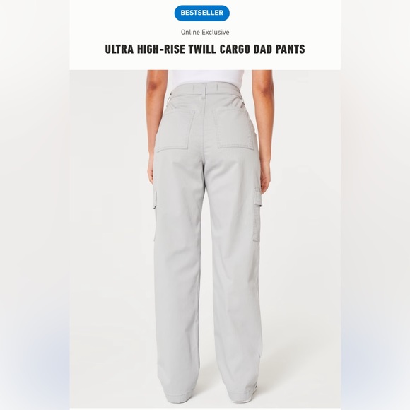 Hollister Ultra High-Rise Dad Pant - Picture 1 of 3